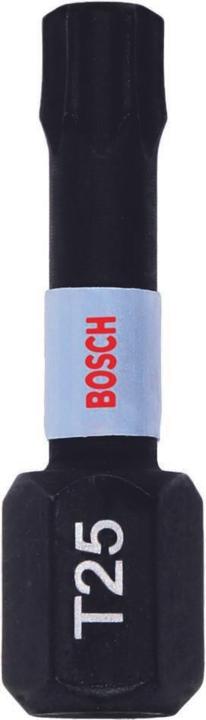 Actual product image Bosch Professional Zubehör PRO Torx Impact Bit, T25, 25 mm, 2 pcs. (Bit holder)