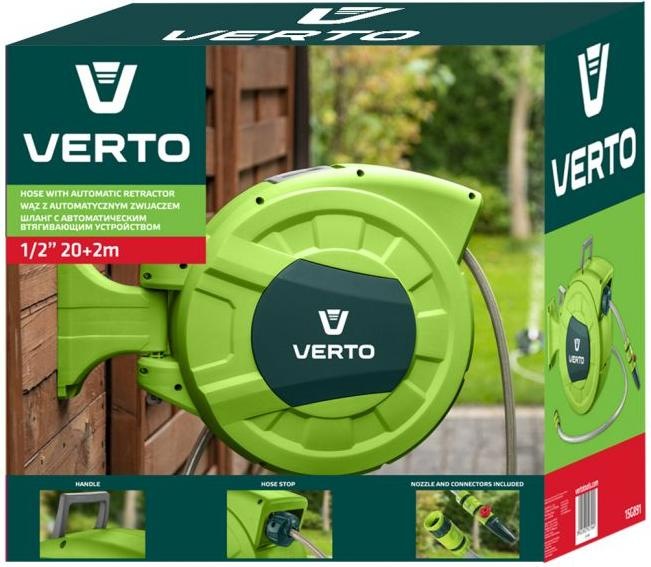 Actual product image Verto Garden hose reel (20 m)