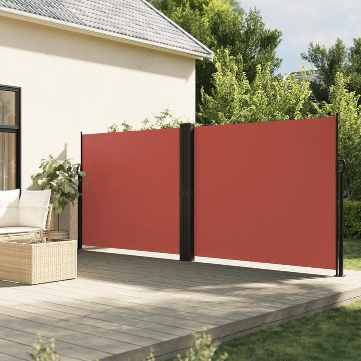 Produktbild VidaXL Seitenmarkise Ausziehbar rot (1.80 m)