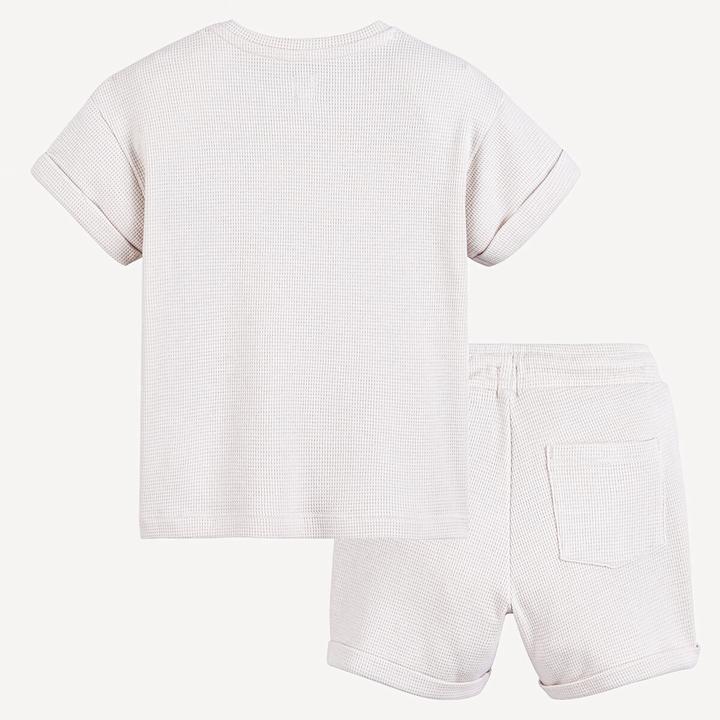 Produktbild La Redoute Collections Set aus T-Shirt und Shorts (104)
