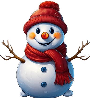 Image du produit Bügelbilder Bügelbild Schneemann (1 pcs)