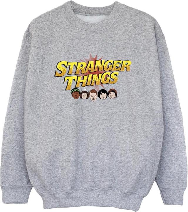 Produktbild Netflix Stranger Things Comic Heads Sweatshirt Jungen (128)