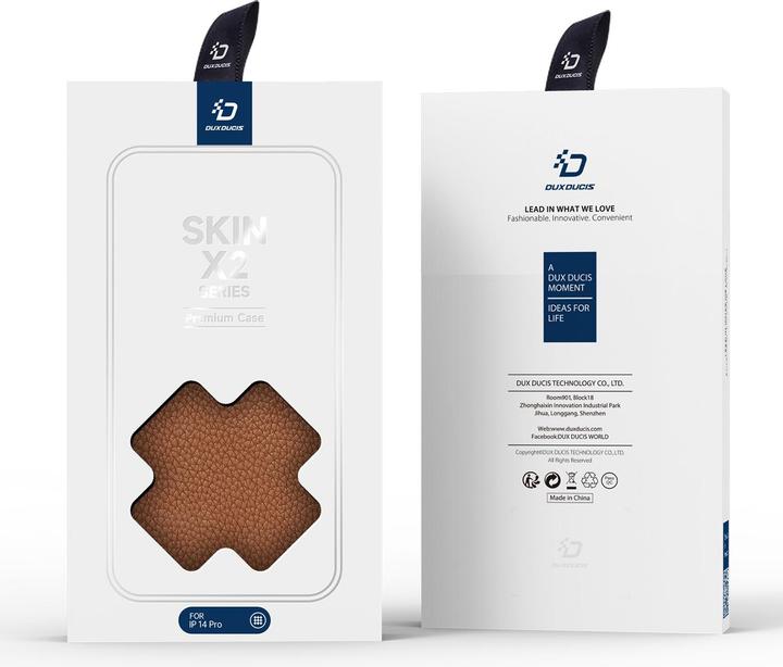 Actual product image Dux Ducis Skin X2 Series Bookcover (Apple iPhone 14 Pro)