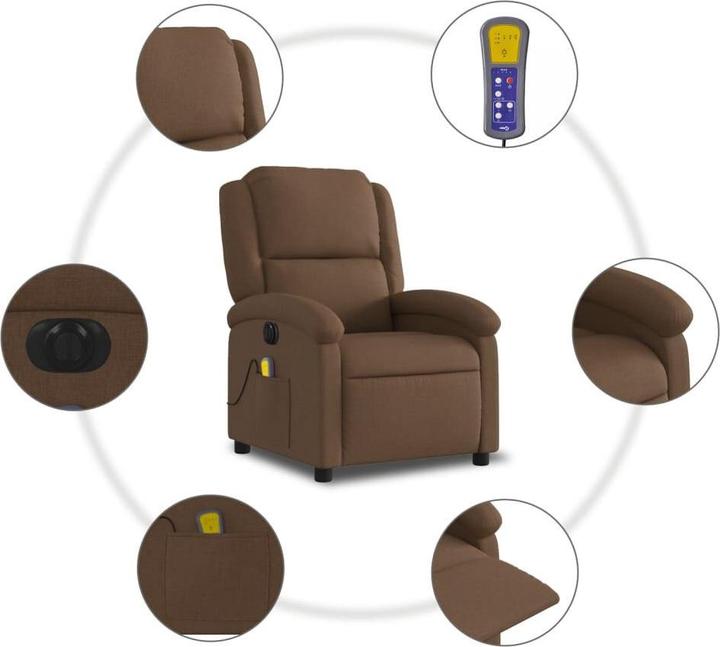 Image du produit vidaXL elektrischer Massagesessel