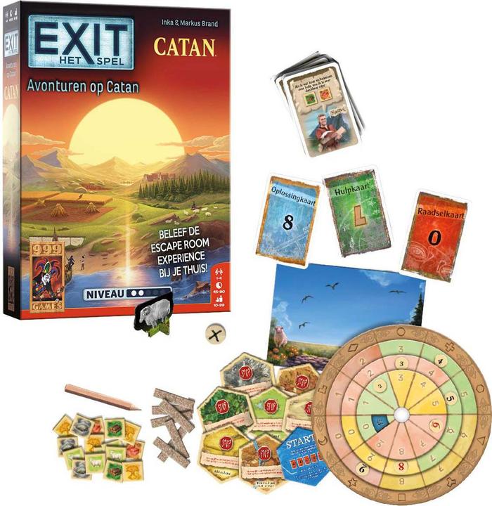 Actual product image 999Games 999 Games EXIT – Abenteuer auf Catan