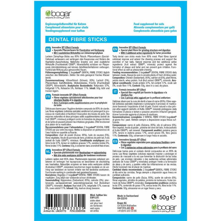 Actual product image Bogar Dental Fibre Sticks (1 pcs., 50 g)