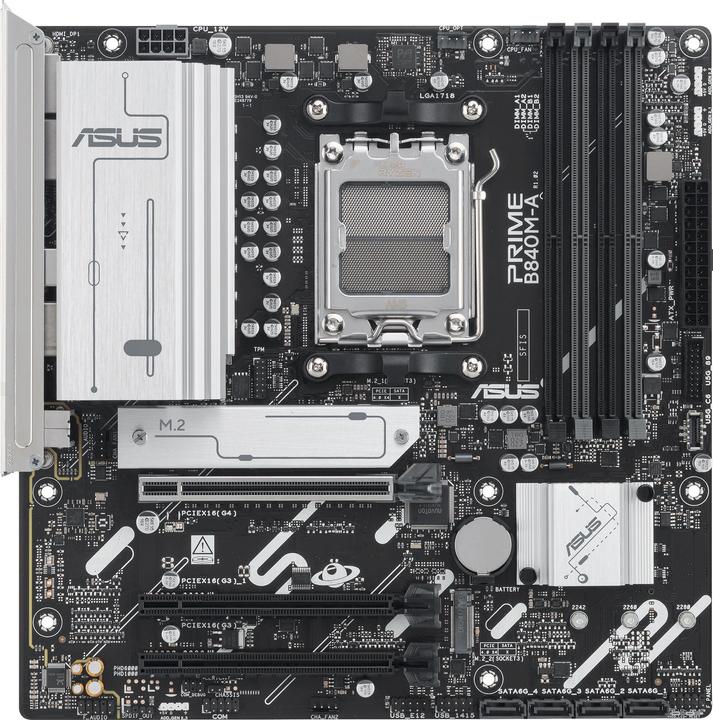 Actual product image ASUS PRIME B840M-A-CSM (AM5, AMD B840, mATX)