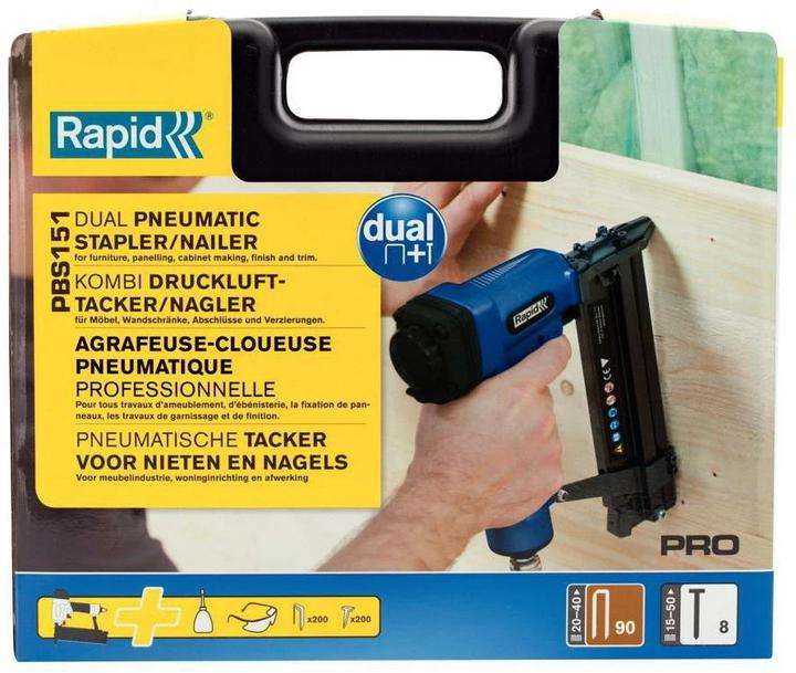 Actual product image Rapid PBS151 Pneumatic stapler/nailer