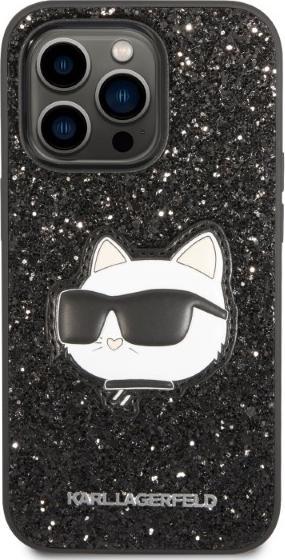 Produktbild Karl Lagerfeld iPhone 14 Pro 6.1 Glitter Choupette Patch (Apple iPhone 14 Pro)