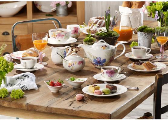 Produktbild Villeroy & Boch Zuckerdose 6 Pers. Mariefleur Gris Basic (0.45 l)