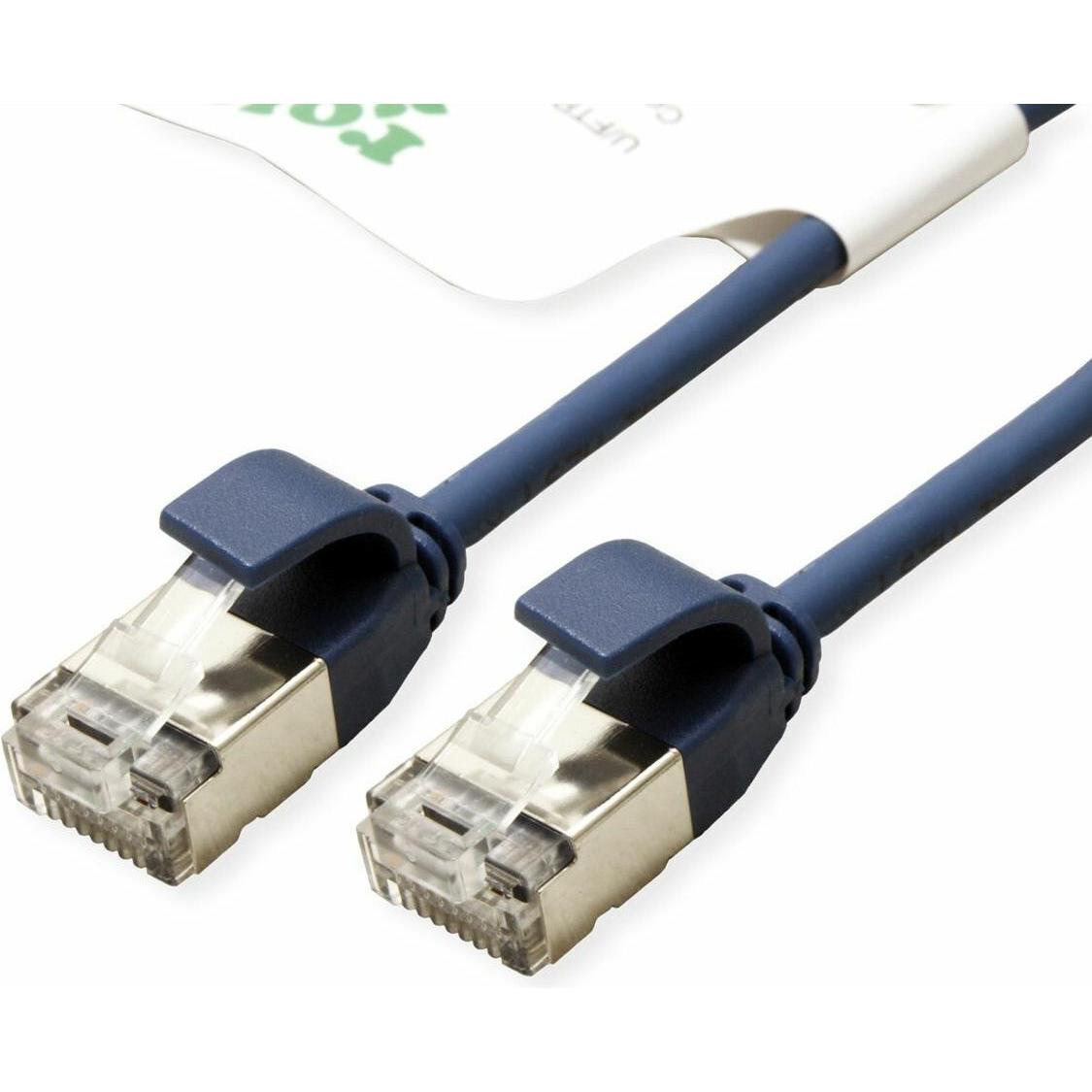 Roline U/FTP Patchkabel Kat.6A (Class EA), LSOH, slim (U/FTP, CAT6a, 3 m), Netzwerkkabel