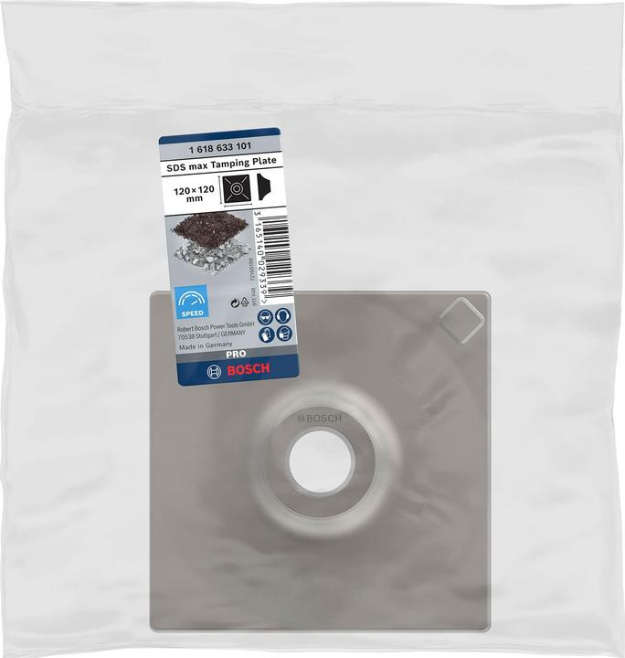 Produktbild Bosch Professional Zubehör PRO SDS max Tamping Plate, 120 x 120 mm