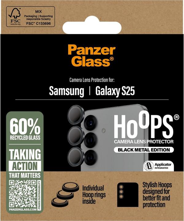 Actual product image PanzerGlass Hoops (1 Piece, Samsung Galaxy S25)