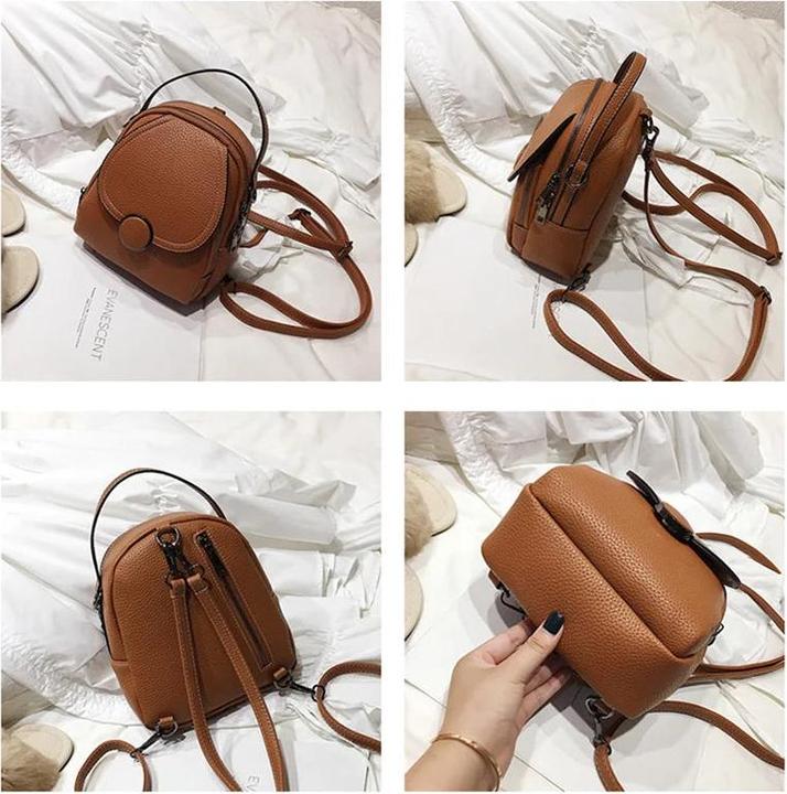 Immagine prodotto Only-Bags.Store Moda Zaino in pelle Mini Soft Touch Zaino multifunzionale Borsa a spalla piccola