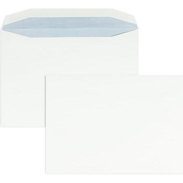 Blanke, Briefumschlag, Kuvertierhüllen C4 120g/qm gummiert VE=250 Stück weiss (C4, 250 x)
