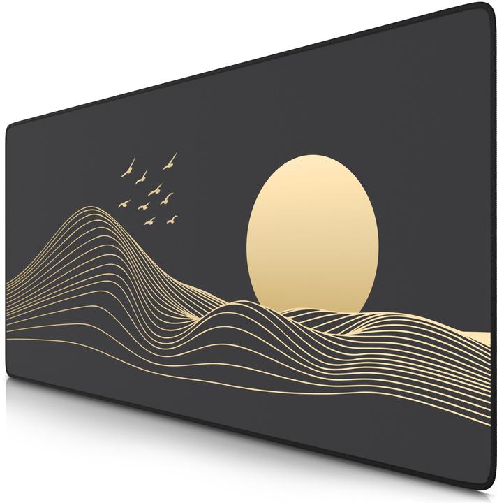 Titanwolf Gaming Mauspad, 900 x 400mm XXL Speed Gaming Mausmatte, Mousepad Extragrosse Fläche, Sunset (XXL)