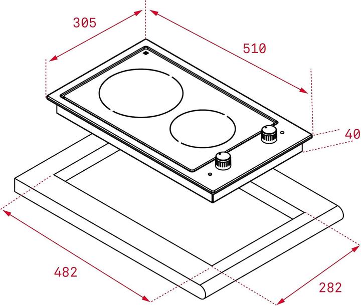 Produktbild Teka EFX 30.1 2H (30.50 cm)