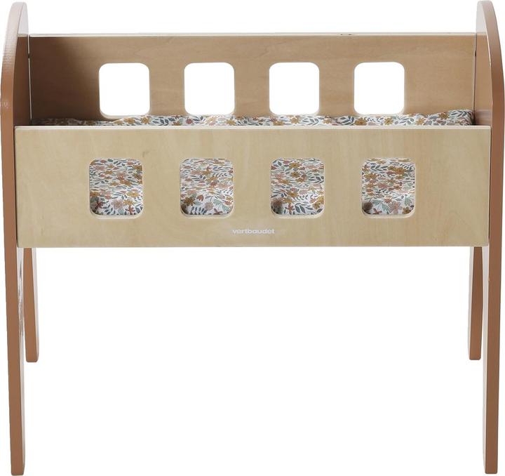 Table À Langer De Poupée En Bois "scarlett" + Équipement Textile