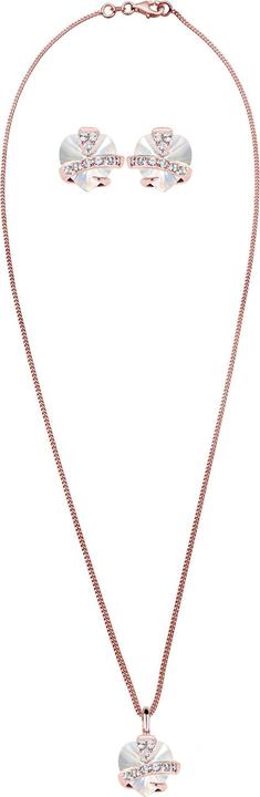 Immagine prodotto Elli Set di gioielli Cuore Cristalli Glamour Argento 925 (Cristallo di vetro, Argento 925)