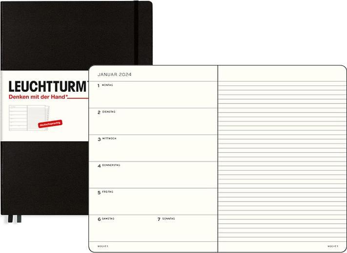Actual product image Leuchtturm1917 Medium (A5, 1 week / 1 page)