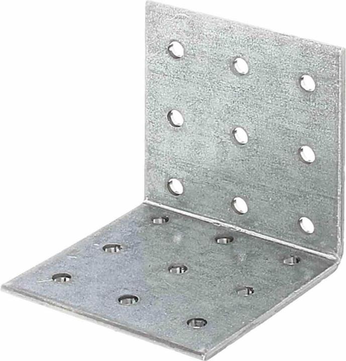 Produktbild Alberts Lochplattenwinkel 60 x 60 x 60 mm, sendzimirverzinkt, 1 Stck (Lochplattenwinkel, 1 Stk.)
