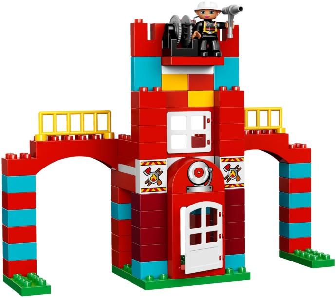 Actual product image LEGO Fire brigade headquarters (10593)