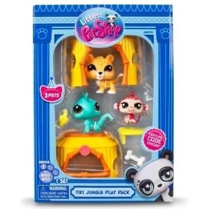 Tm Littlest Pet Shop Zestaw Dżungla 3 figurki