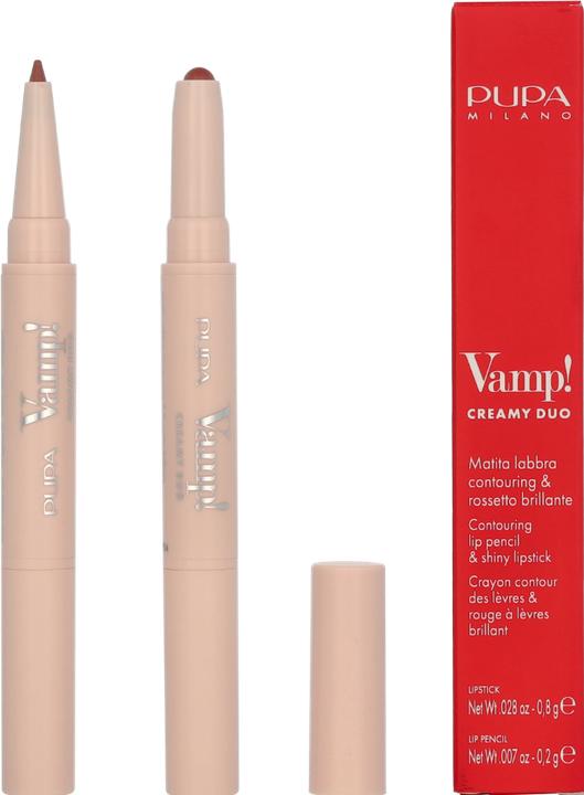 Actual product image Pupa Milano Pupa Vamp! Creamy Duo Light Rose 04 (004 Light Rose)