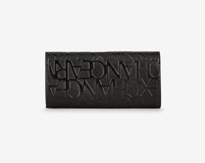 Actual product image Armani Exchange Embossed Logo Bi-Fold Wallet