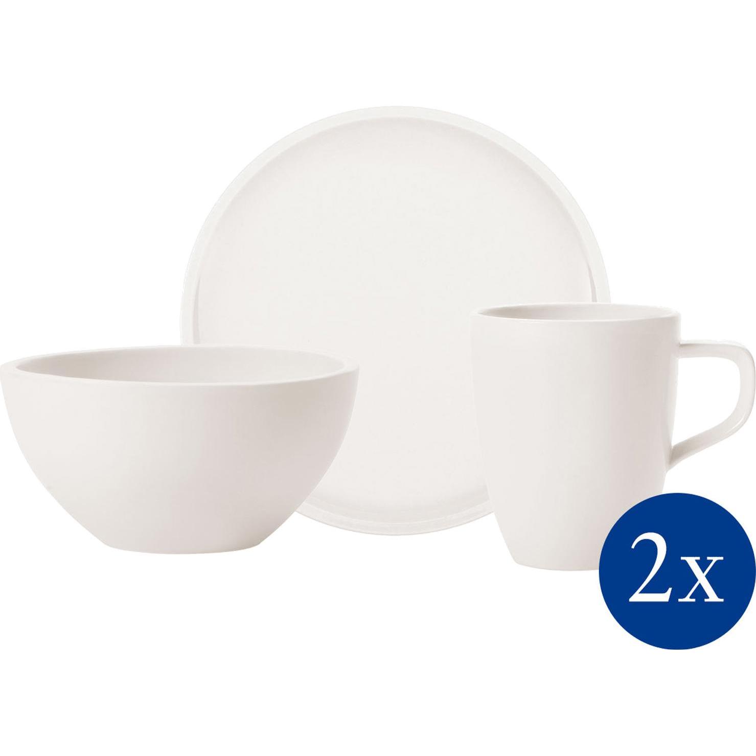 Villeroy & Boch, Geschirrset, Frühstücksset 6-tlg. ARTESANO ORIGINAL (6 Stück)