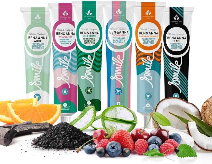 Produktbild Ben & Anna BEN&ANNA Natural Toothpaste naturalna pasta do zębów Pomarańcza z Cynamonem 75ml (75 ml)
