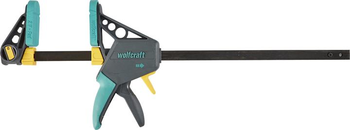 Produktbild wolfcraft Einhandzwinge EHZ „PRO“ 100/450 mm (450 mm)
