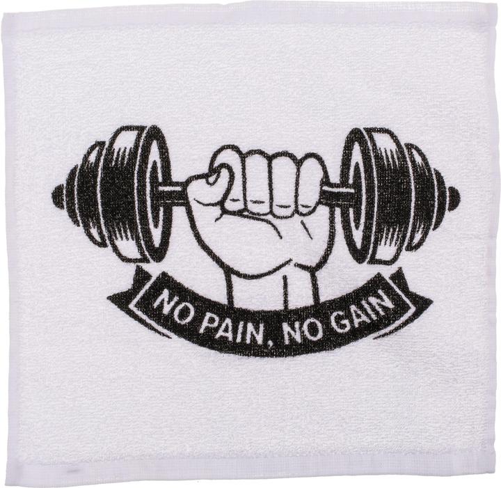 Immagine prodotto Out of the blue Asciugamano magico Fitness Nessun dolore, nessun guadagno (30 x 30 cm)