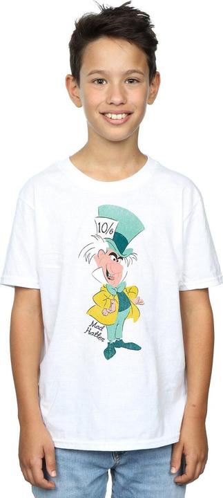Produktbild Disney Jungen Alice im Wunderland Mad Hatter Klassisches TShirt (152, 158)