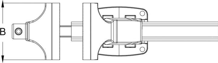 Immagine prodotto KS Tools Morsa parallela con tavola girevole, lunghezza ganascia 120 mm, con ganascia di serraggio tubolare (120 mm)