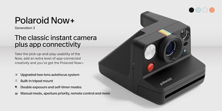Actual product image Polaroid Now+ Gen 3.0