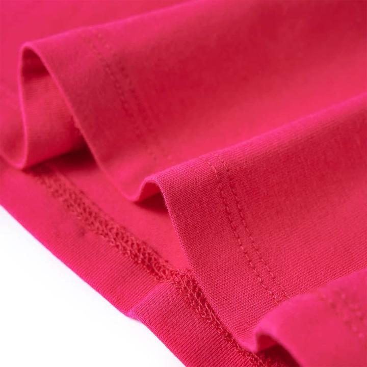 Immagine prodotto VidaXL Camicia a maniche lunghe per bambini rosa acceso 116,Materiale: 95% cotone (116)