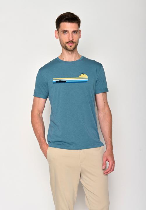 Actual product image Greenbomb Nature Canoe River Roll T-Shirt (XL)