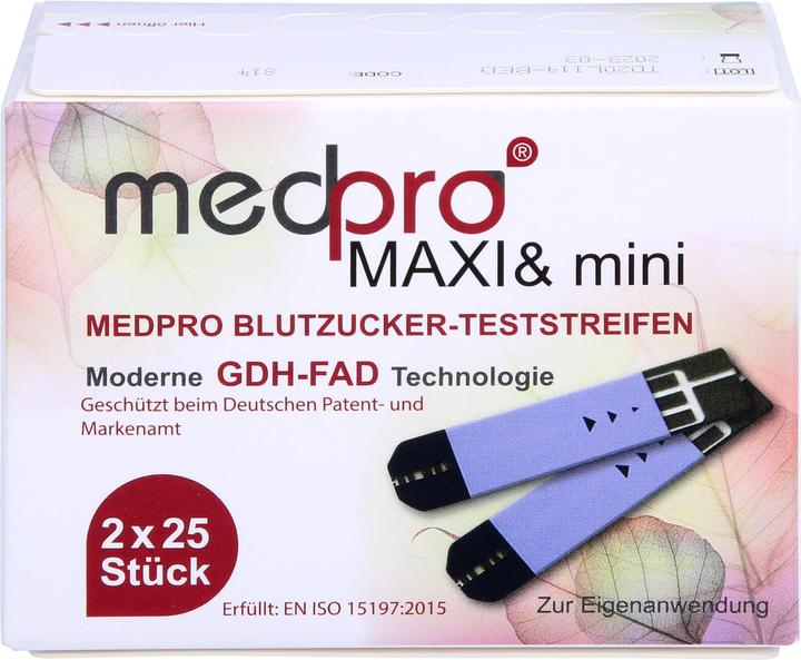 Actual product image Medpro GmbH Medpro Maxi & Mini Bz Test (Glucose monitors)