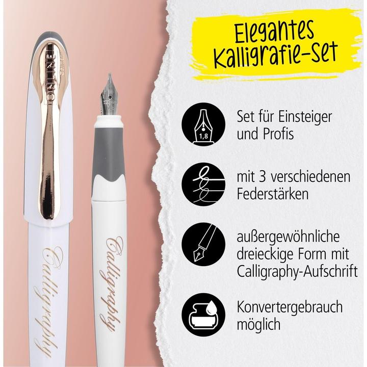 Image du produit Online Parure de Stylo Plume Air Rose (4x)
