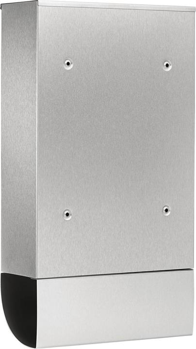 Produktbild Burg Wächter Briefkasten-Set Edelstahl BxHxT 285/500/105 mm Berlin 37770 NI mit Klappe Zeitungsbox Ö