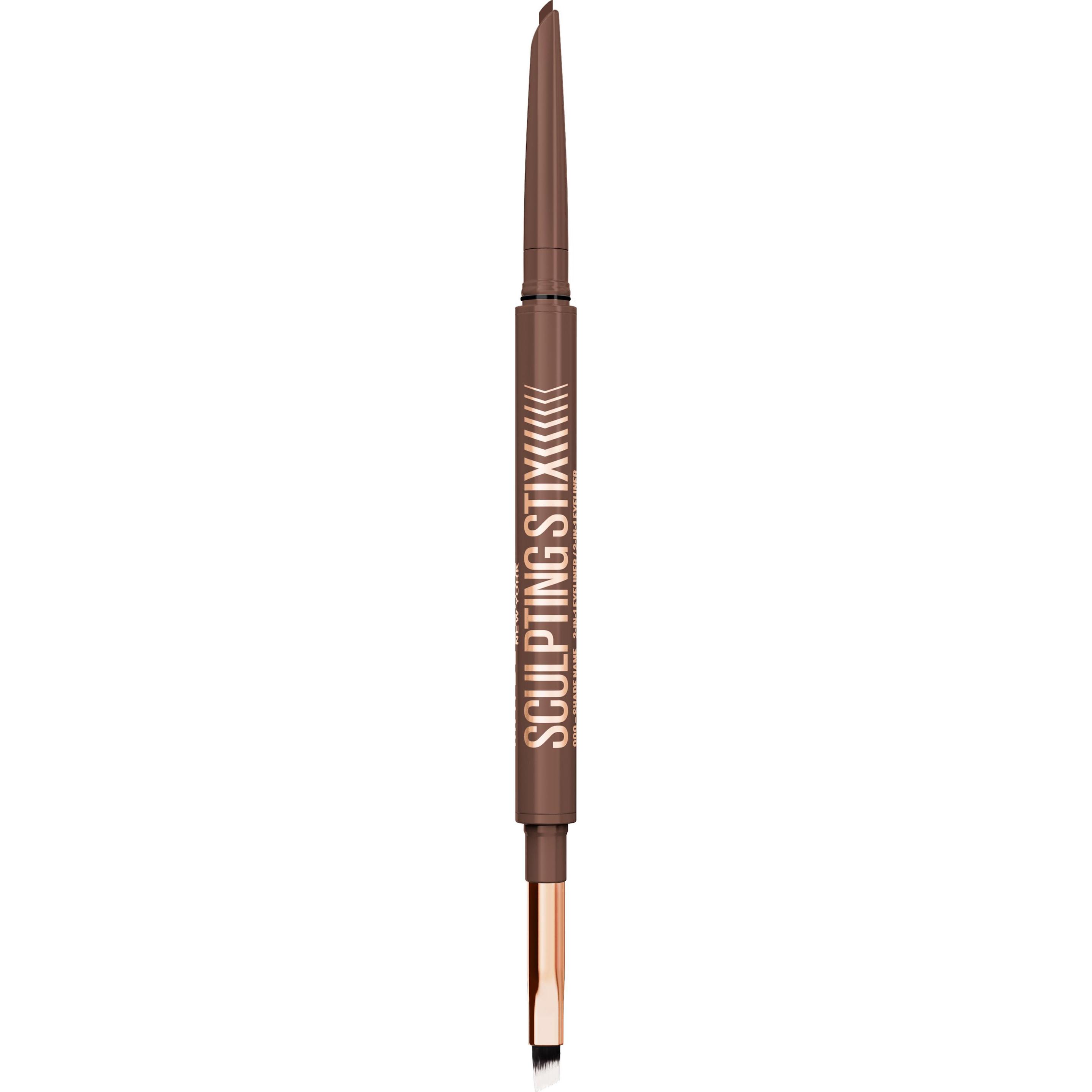 Maybelline New York, Eyeliner + Kajal, Sculpting Stix 2-in-1 (014 Mocha Contour, Mocha Contour)