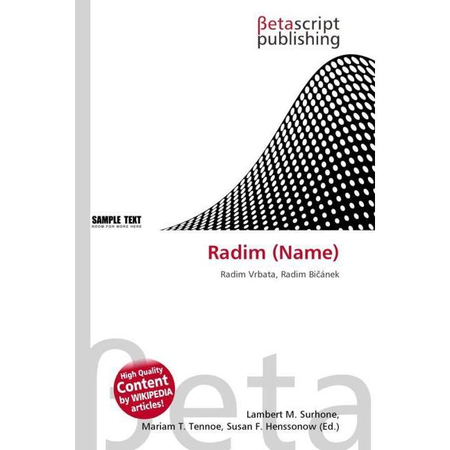 Radim (Name), Fachbücher