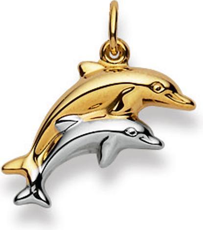 Actual product image Muau Dolphin (750, White gold, 18K yellow gold)