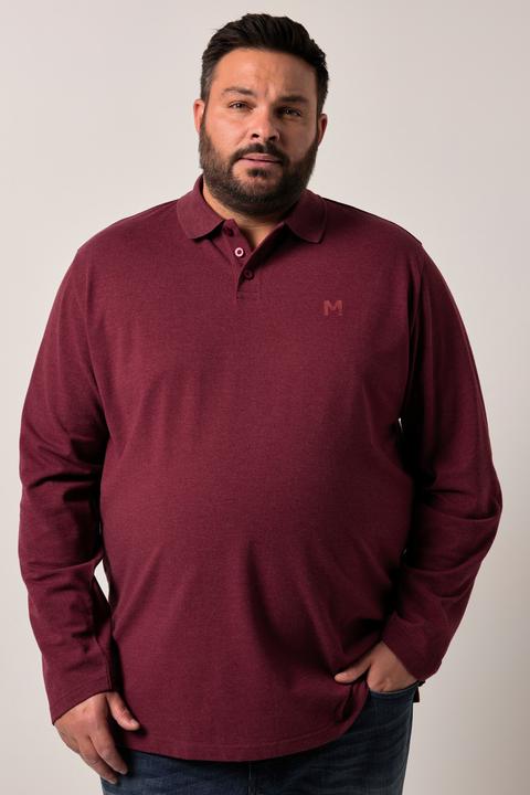 Produktbild Men+ Poloshirt, Basic, Piqué, Langarm (8XL)