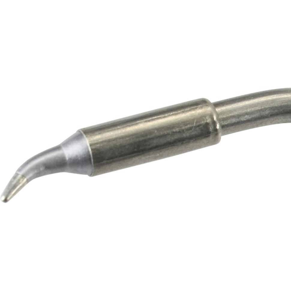 JBC Punta per saldatura serie C250, forma rotonda, C250401/Ø 0,6 mm, curva (Punta di saldatura), Accessori per saldatore