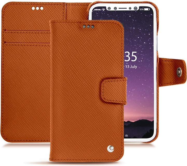 Actual product image Noreve Leather cover (Apple iPhone X)