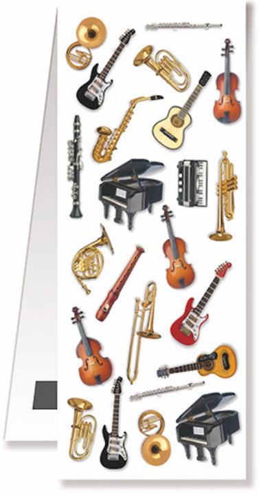 Produktbild Vienna World Lesezeichen Instrumente magnetisch