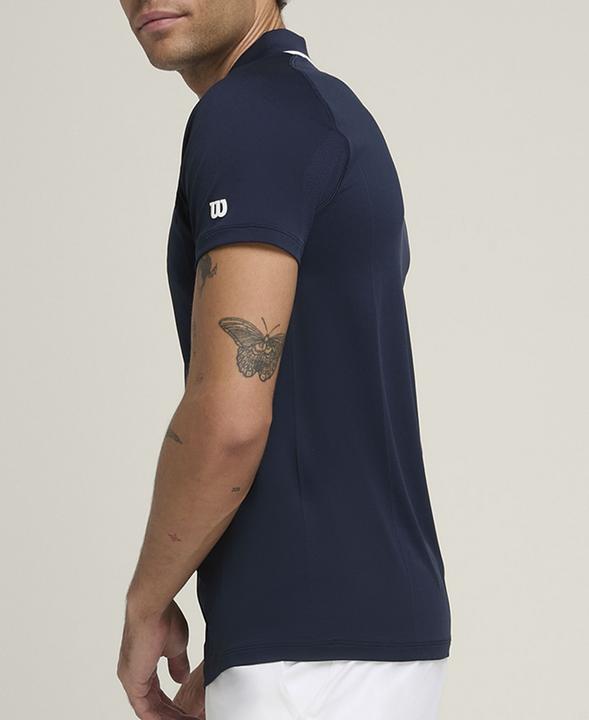 Actual product image Wilson Team Seamless Polo 2.0 Men Navy (S)