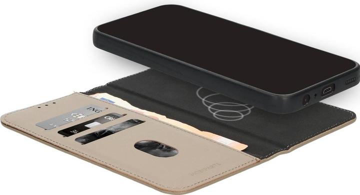 Actual product image Mobiparts Leather 2 in 1 Wallet Case Samsung Galaxy A57 Taupe (Samsung Galaxy R)